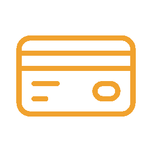 Icône paiement en ligne sécurisé